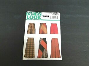 2003 New Look Sewing Pattern #6300 Size A (6-16) New Old Stock Uncut