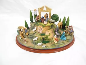 Danbury Mint The Nativity Scene Christmas Display Large Impressive Decoration - Picture 1 of 12