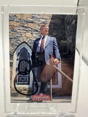 1992 Pro Line Profiles Certified Autograph Auto Joe Gibbs #9 HOF - Image 1 of 2