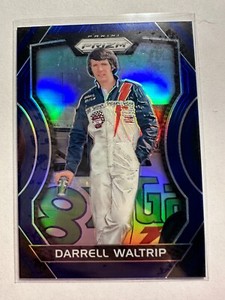K33,333 - 2018 Panini Prizm Prizms Blue #12 Darrell Waltrip #/99