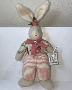 Bunnies By the Bay Easter Rabbit By KRYSTAL SUZANNE 18" Limited Edition Vintage