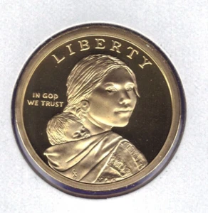 2009-S PROOF NATIVE AMERICAN / SACAGAWEA DOLLAR - Picture 1 of 2