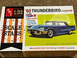 AMT 1/32 1960 Ford Thunderbird Modellbausatz AMT1135 Kunststoff PKW/LKW 1/32 NEU!! - Bild 1 von 4