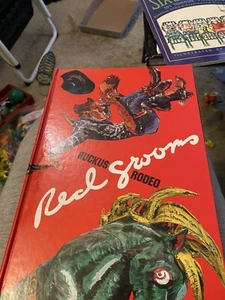 ruckus rodeo read grooms hard cover book - Picture 1 of 3