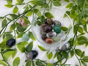 Intuitively selected tumbled stone - one small tumbled stone - 40+ gemstones - Picture 1 of 10