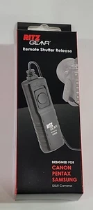 Ritz Gear Remote Shutter Release for Canon, Pentax, Samsung DSLR Cameras - Picture 1 of 2