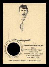 #NS0054 ARTHUR SHREWSBURY 1881 Coin Collector Oddball Card FREE SHIPPING