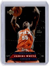 2004-05 Upper Deck UD Exclusives Gold Jahidi White /100 Charlotte Bobcats #25
