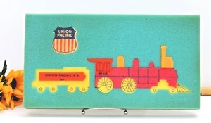 Rompecabezas de esponja vintage Union Pacific Railroad ¡ENVÍO GRATUITO! - Imagen 1 de 8