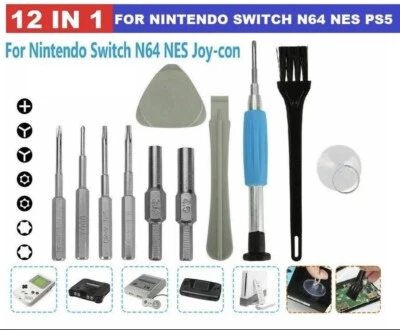Screwdriver Repair Pry Tool Set Triwing Kit for Nintendo Switch Joy-con Xbox PS5 - Image 1 of 4