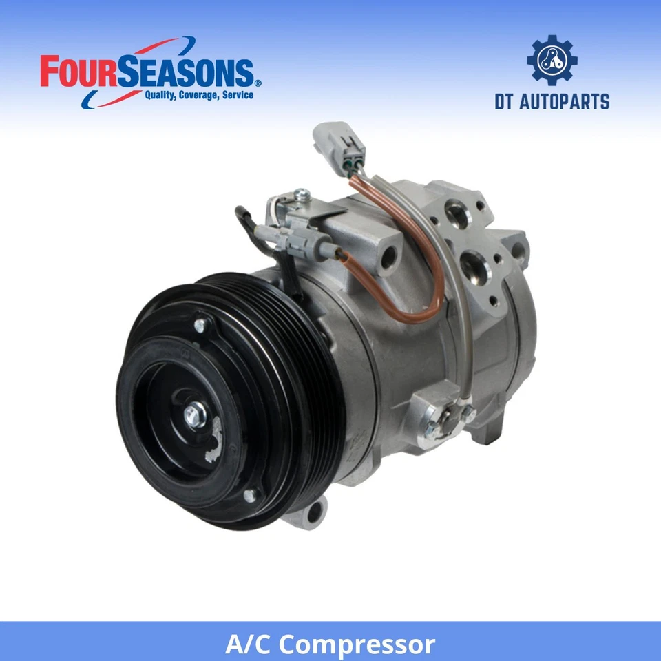 Compresor de aire acondicionado para Toyota Sequoia 2001-2007 4 estaciones 2002 2003 2004 2005 2006 Foto 1 de 4