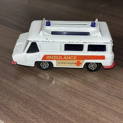 Corgi Appx 9.5cm Long Original Diecast 700 - Hi-Speed Ambulance - White #168 - Image 1 of 4