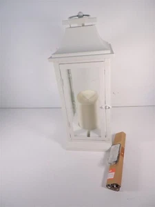 Luminara Flameless Ivory Heritage Candle Indoor Outdoor Lantern 19" Remote New - Picture 1 of 8