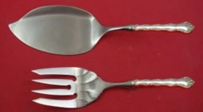 Juego de salmón de plata esterlina Tara by Reed and Barton pescado 2 piezas HH WS hecho a medida Foto 1 de 3