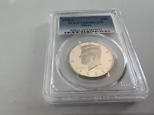 1993-S SILVER KENNEDY HALF DOLLAR PCGS PR69DCAM - Picture 1 of 4