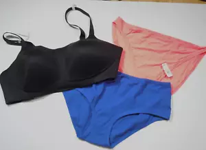 NUOVO 2pr AMERICAN EAGLE AERIE MUTANDINE/INTIMO E 1 REGGISENO LIMOOTHEZ TAGLIA XXL - Foto 1 di 11
