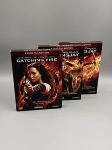 Die Tribute von Panem Catching Fire Mockingjay Teil 1 2 DVD Set Fan Edition - Bild 1 von 10