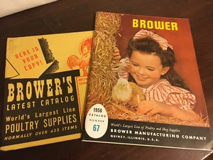 Brower Catalog 67, 1956, Poultry & Hog Supplies Book, Never used w envelope - Picture 1 of 10