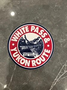 Gateway to Yukon White Pass and Yukon route sticker - Picture 1 of 3
