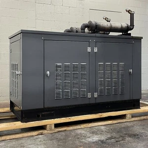 40KW Generac Generator, Natural Gas/Propane, 1 or 3 Phase, 453 Hours, WE SHIP! - Picture 1 of 18