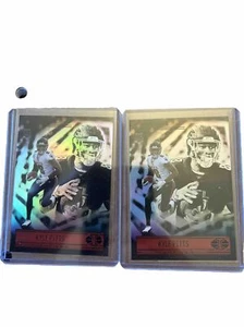 Lote de 2 tarjetas Panini Illusions 2021 Kyle Pitts RC #72 - Imagen 1 de 1