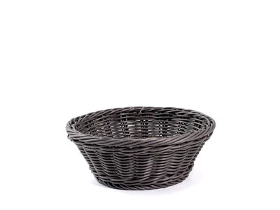 Cestino In Plastica Tondo Colore Grigio 21X8Cm, Royal Norfolk - Immagine 1 di 4