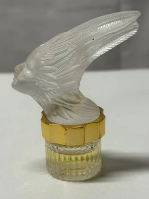 VNTG NUEVO SIN CAJA Lalique Pour Homme Cristal Flacon Mascota Phoenix 5 ml Hecho en Francia Foto 1 de 3