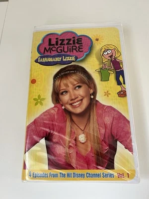 Lizzie McGuire - Fashionably Lizzie TV Series Vol. 1 cinta VHS Hillary Duff rara Foto 1 de 4