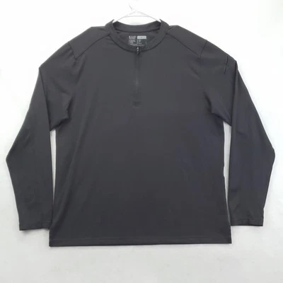 Рубашка тактическая мужская большая черная 1/4 на молнии с длинным рукавом базовый слой функциональная 5.11 - Изображение 1 из 4