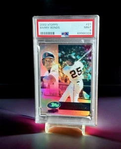 Barry Bonds Refractor PSA 9 POP 2 redención sin circular solo 2002 Topps - Imagen 1 de 2