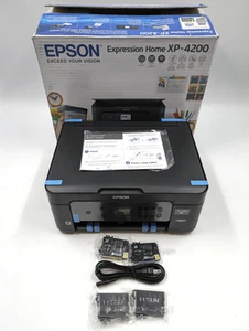 Epson Expression Home XP-4200 All-in-One Printer Inkjet - Black (C11CK65201) - Picture 1 of 11