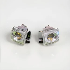 95-98 Nissan 240sx S14 Zenki OEM Fog Lights *Heavily Damaged* - Picture 1 of 8