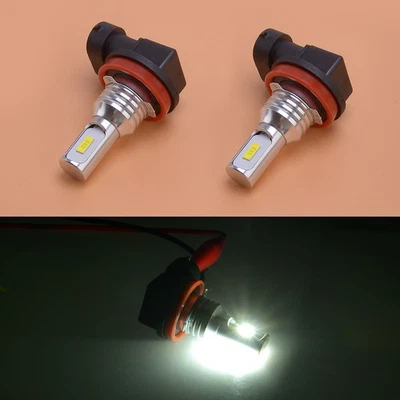 2pcs H11 LED Headlight High Low Beam Bulb Super Bright White 6500W 660000LM - Image 1 of 4