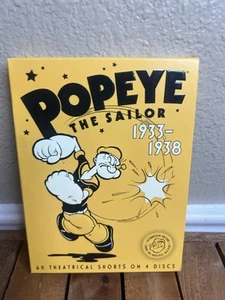 Popeye the Sailor: 1933-1938 V.1 (DVD) - Picture 1 of 3