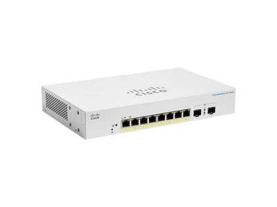Cisco Business CBS220-8P-E-2G Ethernet Switch, 8 Ports - Manageable - Gigabit - Image 1 of 3