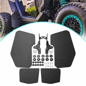 Rear Trailing Arm Guards Mud Flaps Sturdy Replacement for Polaris 2022+ - Picture 1 of 7