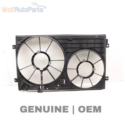 AUDI TT 2011-2014 - Radiador doble ventilador capucha/carcasa 1K0121207BB Foto 1 de 4