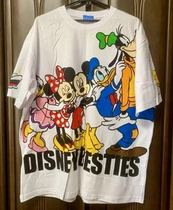 Disneyland Mickey Minnie Mouse & Friends T-shirt Size 2XL Besties Tokyo Japan - Picture 1 of 4