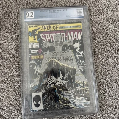 Web of Spider-Man #32D PGX 9.2 1987  - Image 1 of 3