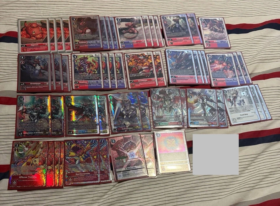 Digimon Gallantmon X Antibody Deck Omnimon Guilmon Growlmon Alternate Art Fast! - Image 1 of 1