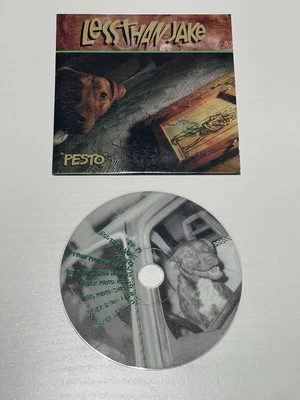 LESS THAN JAKE - Pesto EP (CD / RARE / Green Eyed Monster) Tested - Image 1 of 4