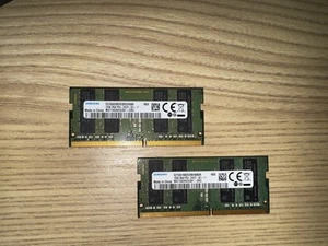 Samsung 32GB (2x16GB) PC4-2400T DDR4 Laptop Memory RAM 19200S SODIMM Upgrade KIT - Photo 1/1