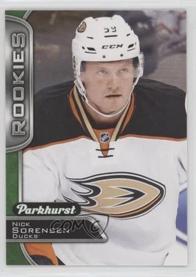 2016-17 Upper Deck Parkhurst Nick Sorensen #368 Rookie RC - Image 1 of 2