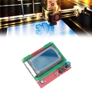 12864 LCD-Steuermodul Panel Display Motherboard 3D-Drucker-Controller + - Afbeelding 1 van 22