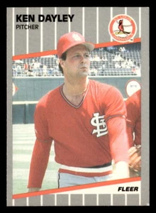 1989 Fleer #448 Ken Dayley - Picture 1 of 2
