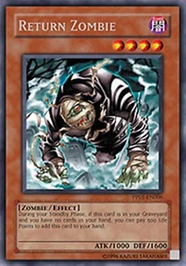 Return Zombie - PP01-EN006 - Secreto Raro X 1 SECRETO RARO 1er Como Nuevo YUGIOH - Imagen 1 de 1