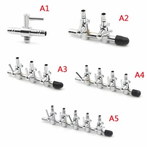 Aquarium Aquarium Luftpumpe Verteiler Strömungsrohr Rohr Regelventil - Bild 1 von 14