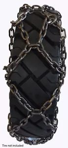 Grizzlar GTN-140 Forklift Net Tire Chains 12-16.5 - Picture 1 of 8