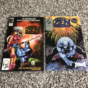Zen Intergalactic Ninja #1 Earth Day Annual Zen Comics Lot Of 2 - Picture 1 of 2