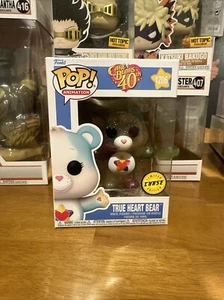 Funko - Animación POP: Care Bears 40th - True Heart Bear #1206 Edición Chase - Imagen 1 de 5